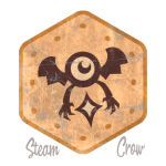 Eye Bat Badge