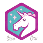 Blessed by Unicorns Badge