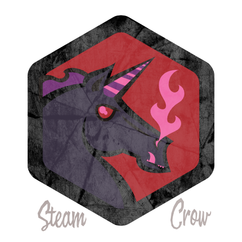 Dark Unicorn Badge