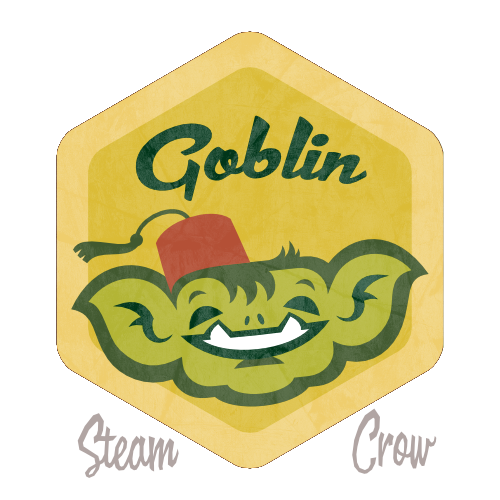 Goblin Boy Badge
