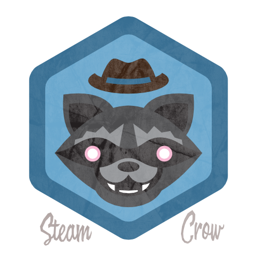 Raccoon Badge