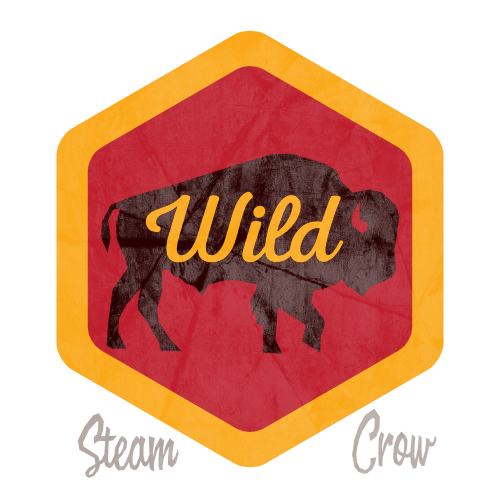 Wild Bison Badge