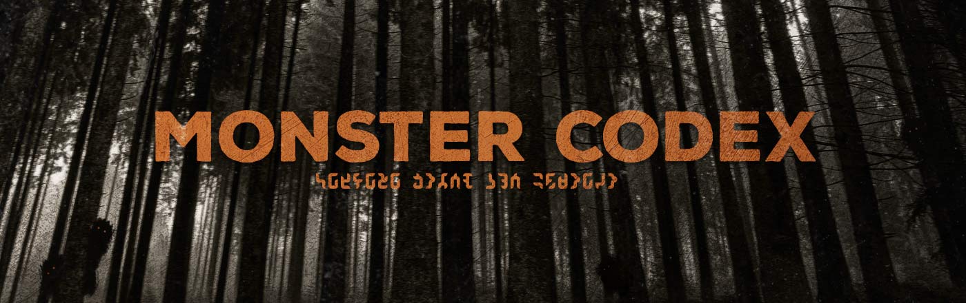 monster codex header