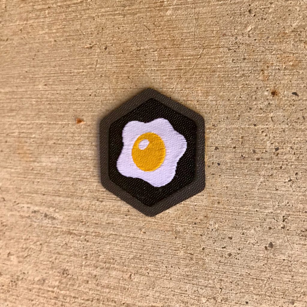 Egg Badge Photo