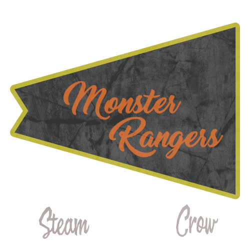 Monster Rangers Flag Patch