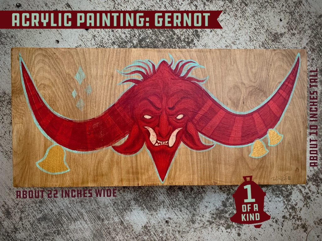 Gernot - Krampus Painting