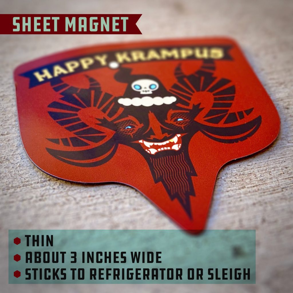 Krampus Magnet