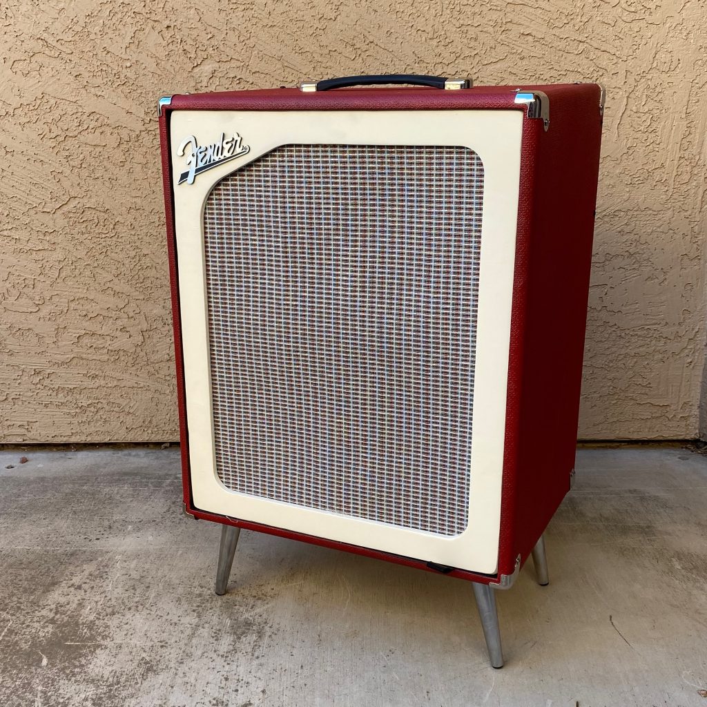 Custom painted Tolex Fender Rumble bass amp